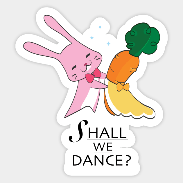 Shall We Dance? Sticker by Anicue